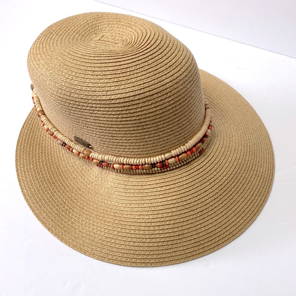 Sun and Sand Straw Beaded Hat
